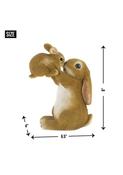 Summerfield Terrace Playful Mom & Baby Rabbit Figurine -Bella-Vita || Summerfield Terrace Shop Belk 1018