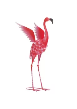 Summerfield Terrace Flying Flamingo Metal Garden Decor Head Up - 27.5 inches -Bella-Vita || Summerfield Terrace Shop Belk 1073