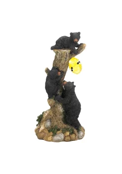 Summerfield Terrace Climbing Bear Honeycomb Solar Light -Bella-Vita || Summerfield Terrace Shop Belk 1083