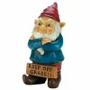 Summerfield Terrace Keep Off Grass Grumpy Gnome -Bella-Vita || Summerfield Terrace Shop Belk 1129