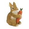 Summerfield Terrace Rabbit Hugging Carrot Garden Figurine -Bella-Vita || Summerfield Terrace Shop Belk 1139