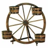 Summerfield Terrace Wagon Wheel Barrel Planter Display 2 Summerfield Terrace Wagon Wheel Barrel Planter Display -Bella-Vita || Summerfield Terrace Shop Belk 1164