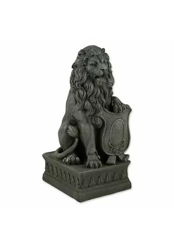 Summerfield Terrace Lion with Shield Garden Statue -Bella-Vita || Summerfield Terrace Shop Belk 1176
