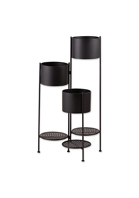 Summerfield Terrace 3-Tier Barrel Bucket Plant Stand 3 Summerfield Terrace 3-Tier Barrel Bucket Plant Stand