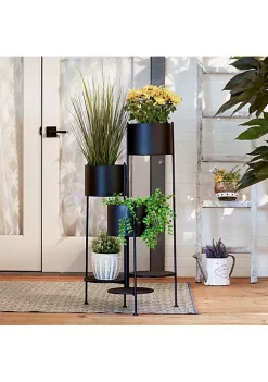 Summerfield Terrace 3-Tier Barrel Bucket Plant Stand 9 Summerfield Terrace 3-Tier Barrel Bucket Plant Stand -Bella-Vita || Summerfield Terrace Shop Belk 1182