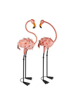 Summerfield Terrace Flirty Flamingo Pair Lawn Decorations -Bella-Vita || Summerfield Terrace Shop Belk 1192