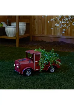 Summerfield Terrace Red Truck Solar Light Planter -Bella-Vita || Summerfield Terrace Shop Belk 1217