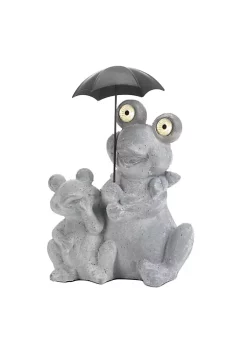 Summerfield Terrace Frogs with Umbrella Solar Garden Light -Bella-Vita || Summerfield Terrace Shop Belk 1230