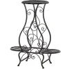 Summerfield Terrace Triple Hourglass Plant Stand -Bella-Vita || Summerfield Terrace Shop Belk 1240