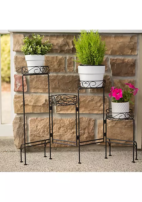 Summerfield Terrace 4-Tier Metal Plant Stand 6 Summerfield Terrace 4-Tier Metal Plant Stand - Image 4