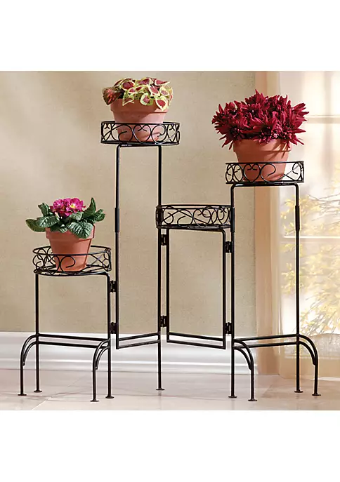 Summerfield Terrace 4-Tier Metal Plant Stand 7 Summerfield Terrace 4-Tier Metal Plant Stand - Image 5