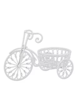 Summerfield Terrace White Bicycle Planter -Bella-Vita || Summerfield Terrace Shop Belk 1317