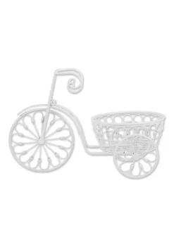 Summerfield Terrace White Bicycle Planter -Bella-Vita || Summerfield Terrace Shop Belk 1318