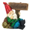 Summerfield Terrace Welcome Gnome Solar Statue -Bella-Vita || Summerfield Terrace Shop Belk 1350