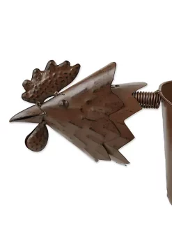 Summerfield Terrace Pecking Rooster Iron Planter -Bella-Vita || Summerfield Terrace Shop Belk 1381
