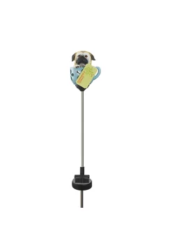 Summerfield Terrace Solar Lighted Garden Stake - Dog in a Tea Cup -Bella-Vita || Summerfield Terrace Shop Belk 1384