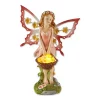 Summerfield Terrace Pink Fairy Solar Garden Statue -Bella-Vita || Summerfield Terrace Shop Belk 1397
