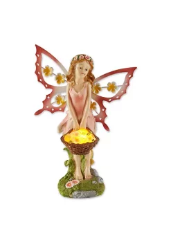 Summerfield Terrace Pink Fairy Solar Garden Statue 11 Summerfield Terrace Pink Fairy Solar Garden Statue -Bella-Vita || Summerfield Terrace Shop Belk 1401