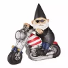 Summerfield Terrace Biker Gnome Solar Garden Statue 1 Summerfield Terrace Biker Gnome Solar Garden Statue -Bella-Vita || Summerfield Terrace Shop Belk 1417