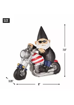 Summerfield Terrace Biker Gnome Solar Garden Statue 12 Summerfield Terrace Biker Gnome Solar Garden Statue -Bella-Vita || Summerfield Terrace Shop Belk 1421