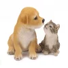 Summerfield Terrace Best Buddies Puppy and Kitten Garden Figurine -Bella-Vita || Summerfield Terrace Shop Belk 1427