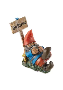 Summerfield Terrace Sleeping Gnome On Strike Garden Decor or Figurine -Bella-Vita || Summerfield Terrace Shop Belk 1433
