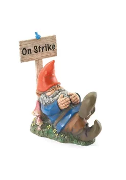 Summerfield Terrace Sleeping Gnome On Strike Garden Decor or Figurine -Bella-Vita || Summerfield Terrace Shop Belk 1434
