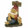 Summerfield Terrace Gnome On Strike Garden Figurine -Bella-Vita || Summerfield Terrace Shop Belk 1438