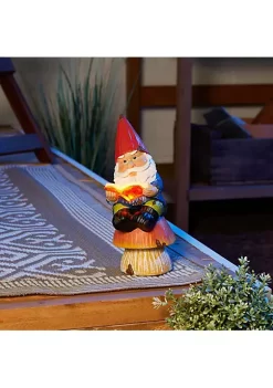 Summerfield Terrace Bookworm Gnome Solar Statue -Bella-Vita || Summerfield Terrace Shop Belk 1447