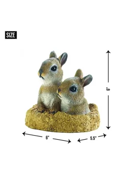 Summerfield Terrace Baby Bunnies Garden Decor -Bella-Vita || Summerfield Terrace Shop Belk 1458