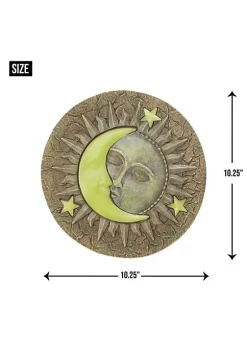 Summerfield Terrace Glow-in-the-Dark Sun and Moon Stepping Stone -Bella-Vita || Summerfield Terrace Shop Belk 1475