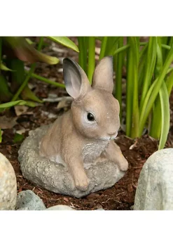 Summerfield Terrace Stone-Look Bunny Garden Sculpture -Bella-Vita || Summerfield Terrace Shop Belk 1535