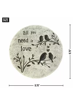 Summerfield Terrace All You Need Is Love Stepping Stone -Bella-Vita || Summerfield Terrace Shop Belk 1556