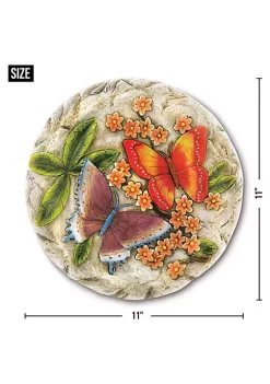 Summerfield Terrace Colorful Cement Butterfly Stepping Stone -Bella-Vita || Summerfield Terrace Shop Belk 1562