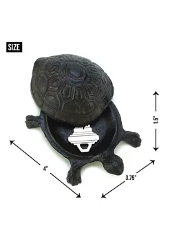 Summerfield Terrace Cast Iron Turtle Key Hider -Bella-Vita || Summerfield Terrace Shop Belk 1570