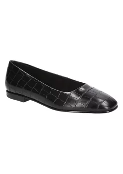 Bella-Vita Kimiko Square Toe Flats -Bella-Vita || Summerfield Terrace Shop Belk 247