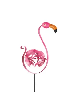 Summerfield Terrace Twirling Metal Pink Flamingo Garden Stake -Bella-Vita || Summerfield Terrace Shop Belk 980