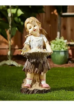 Summerfield Terrace Little Girl Feeding Birds Solar Garden Light 10 Summerfield Terrace Little Girl Feeding Birds Solar Garden Light -Bella-Vita || Summerfield Terrace Shop Belk 983