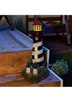 Summerfield Terrace Solar Lighthouse Garden Light -Bella-Vita || Summerfield Terrace Shop Belk 999